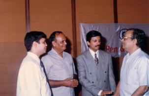 At a corporate program of Linc Pen